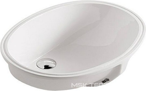 Раковина встраиваемая снизу 570*430*h220, LAVABI D’ARREDO ZZ Galassia Lavabi d’Arredo 6002