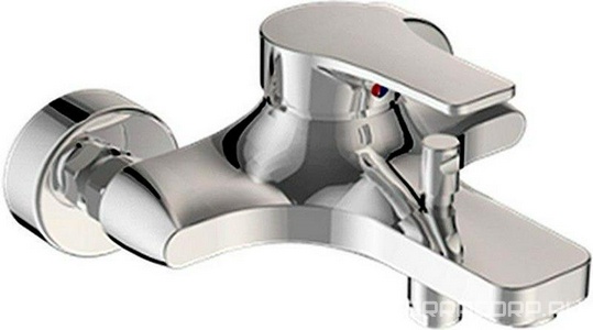 Смеситель для ванны/душа "", короткий излив, без душ.гарнитура KL Vidima Стрим BA094AA