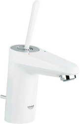 Смеситель для раковины, однорычажный, гибкая подводка, дон.клапан в компл., цвет белый/хром XX