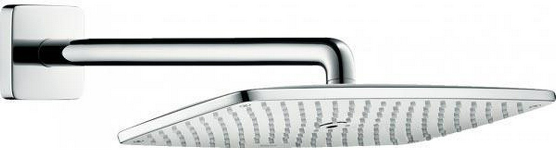 Верхний душ  E360 AIR 1jet  360x190мм, cо стеновым держателем для верхнего душа 390мм,  ZZ Hansgrohe Raindance 27376000