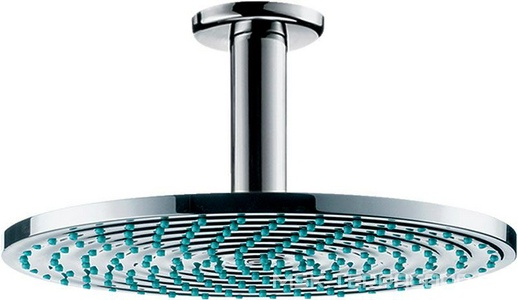Верхний душ  AIR d=240 мм, с потолочным держателем 100мм, G1/2,  ZZ Hansgrohe Raindance 27477000