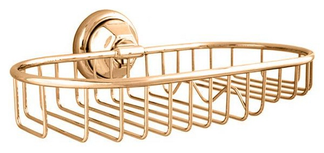 Мыльница-решетка 16х24см, (цв.бронза),  ZZ Andrea Catarina CAK413 BR