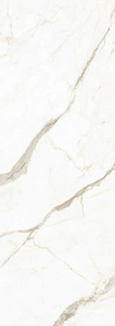 Керамогранит для пола и стены Laminam I Naturali Marmi Calacatta Oro Venato Lucidato 5.6 mm 100x300 LAMFF00318