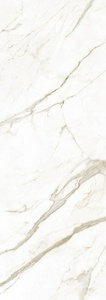 Керамогранит для пола и стены Laminam I Naturali Marmi Calacatta Oro Venato Lucidato 5.6 mm 100x300 LAMFF00318