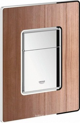 Накладная панель "Skate Cosmopolitan", 2 объема смыва + старт/стоп, для вертикального и горизонтального монтажа, орех  XX