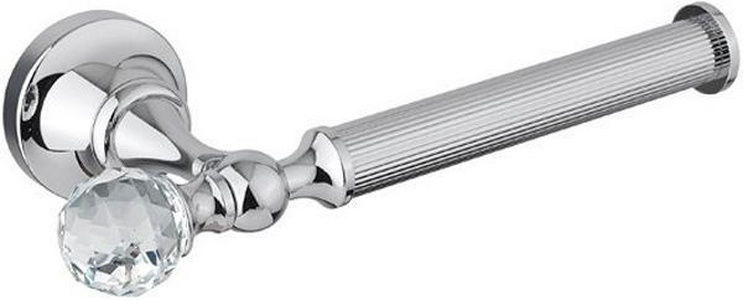 Держатель для т/б, открытый, (цв. хром, Swarovski),  ZZ Cezares Olimp OLIMP-TH04-01-Sw