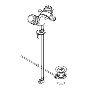 Смеситель для биде, с д.к., (цв. золото (Dore))  ZZ THG Jaipur Satin cristal A9B-F01-3202