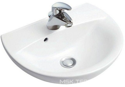 Раковина 45х35см, 1 отв. под смеситель  ZZ Jacob Delafon Odeon E4152-00