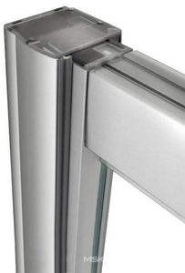 Huppe пристенный профиль для 400303, высота 1900мм, глянцевый хром Huppe Huppe Alpha 026774 092 h=1900