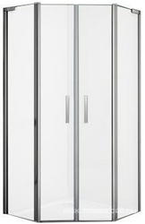 Душевое ограждение Pandora PNT-TD 90x90, стекло прозрач., БЕЗ поддона, профиль хром XX