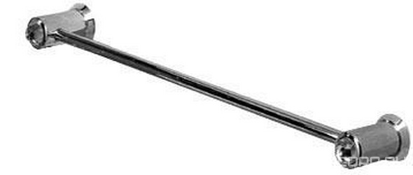 Полотенцедержатель 44см. (цв.хром) Okay Swarovski XX