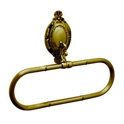 Полотенцедержатель овальный 32х7хh24см, (цв. бронза), Oval cristallo Z XXZ