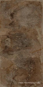 Керамогранит для пола и стены Ariostea Ultra Metal Metal Brown Zinc Prelucidato (Soft) 6 mm 100x300 UMT6S310500