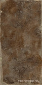 Керамогранит для пола и стены Ariostea Ultra Metal Metal Brown Zinc Prelucidato (Soft) 6 mm 100x300 UMT6S310500