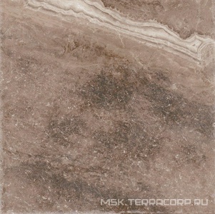 Керамогранит для пола и стены Kirovit  Керамогранит Volcano коричневые темные граниль 450х450х8мм 739563 K