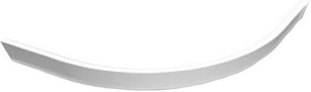 Экран для душевого поддона 900х900хh95мм, 1/4 круга, R550мм, акрил цв.белый, Cezares ZZ Cezares Универсал TRAY-M-R-90-SCR