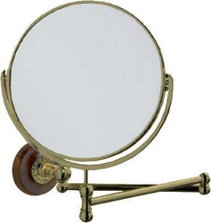 Зеркало косметическое, настенное, (держ.цв.бронза/дерево), Novecentottanta legno Z XXZ