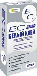 ЕС Люкс белый клей 25 кг, ZZ  ( под заказ кратно поддонам)