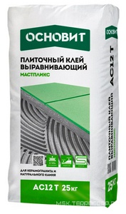 Плиточный клей выравн. ОСНОВИТ МАСТПЛИКС АС121 Т (С1Т) , 25 кг. ПП  ZZ Основит AC12 T Мастпликс 76050