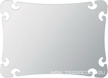 Зеркало 110хh76см, выкл.на зеркале, крепл.в компл., Glamour KL