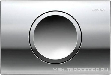 Клавиша смыва "Delta11" для инсталляции арт.458.160.00.1, цвет матовый хром