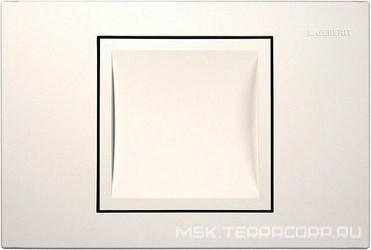 Клавиша смыва "Delta40" для инсталляции арт.458.160.00.1, цвет белый XX