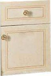 Шкаф дополн. для тумбы под раковину, 35,2х47см, выдв. ящик и распшн. дверь, петли справа, с внутр. ткан. обивкой, ручки цв. золото,  ZZ Labor Legno Hermitage HE 0/10С OROV DX