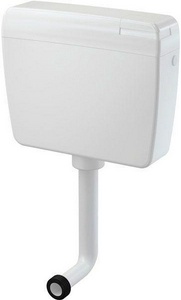 Подвесной бачок для унитаза 440*370*115, пластик, белый, с цепочкой ZZ AlcaPlast Универсал А94 / A94-1/2