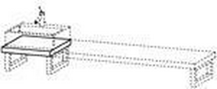 Столешница 1300х550 мм, отв.д/раковины слева. цвет натур.дуб 83,  ZZ Duravit X-Large 063С/83/1300