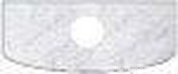 Столешница 75х54,6 см с 1 отв.для смесителя (мрамор цв. Bianco Carrara)  ZZ Karol Bania KB 200 (75*54,6)/Bianco Carrara