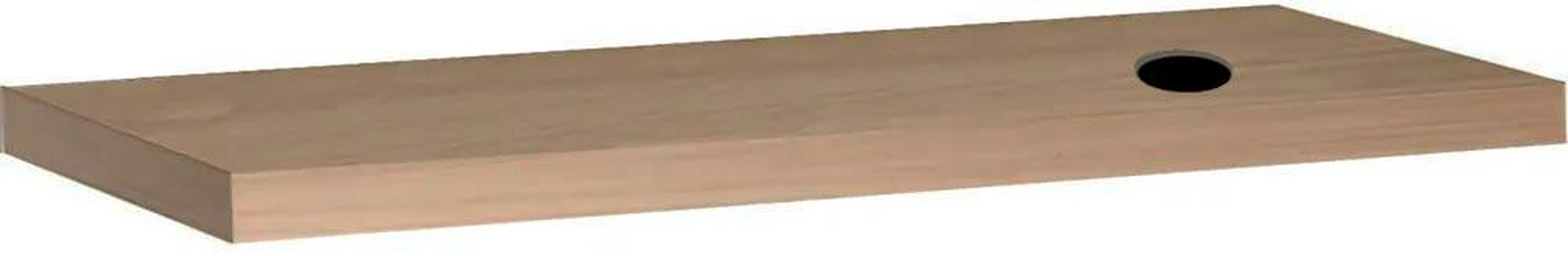 Столешница 1600х520мм, (цв. дуб), отверстите справа, (для раковины арт. 8.1643.2.000.104.1),  ZZ Laufen Living 4.0515.3.075.519.1