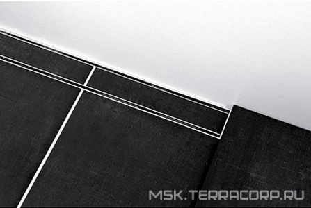 Основа под плитку для дренажного канала 800мм (нерж. сталь, прямая), Plate 2 ZZ Tece Tecedrainline 600872