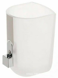 Колба хрустальная ЗАПЧАСТЬ! (для подвесного ёршика арт.11669 019000), (стекло матов.),  ZZ Keuco Elegance New 11669 009000