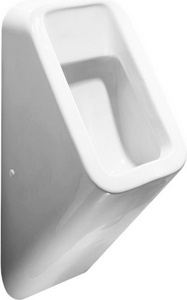 Писсуар 325хh685х305мм, подвод воды сзади из стены, выпуск в стену, без сифона (крепления в компл.) FUSION Q ZZ Hatria Fusion Q YXC3