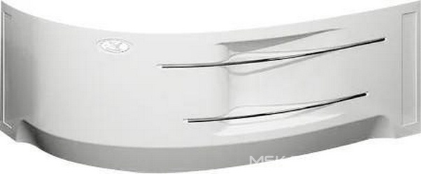 Фронтальная панель к ванне "Ирма 2"с креплением и полотенцедержателем, правая ZZ