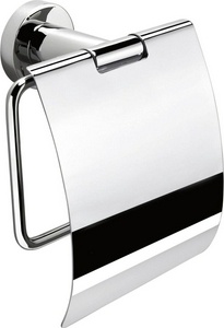 Держатель т/б, с крышкой (цв.хром),  ZZ Colombo Basic В2791