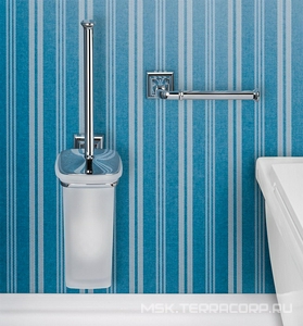 Ерш настенный, (стекло матовое, креплен. цв.хром)  Colombo Portofino B3207.000