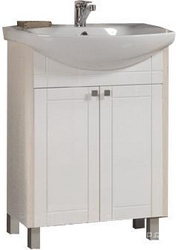 Тумба Альпина 596*720*310 цвет молочный дуб, без раковины ZZ