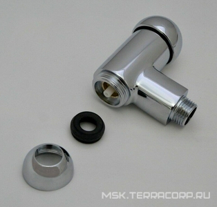 Кран для писсуара нажимной скрыт.подвод, регул.напора+муфта,хром ZZ Vidima Аксессуары B6928AA