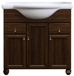 Тумба напольная  85, 870*890*510 мм, цвет нагал, БЕЗ раковины Дрея 85 или Америка 85 Opadiris Тибет 00-00002851