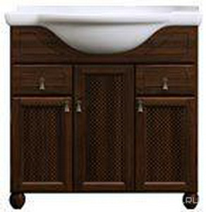 Тумба напольная  85, 870*890*510 мм, цвет нагал, БЕЗ раковины Дрея 85 или Америка 85 Opadiris Тибет 00-00002851