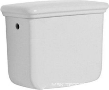 Бачок "Средний" с крышкой, для чаши унитаза, подвод воды сбоку справа/слева, БЕЗ механизма смыва с трубой соед., арт.D 11 хх,  Simas Lante LA28