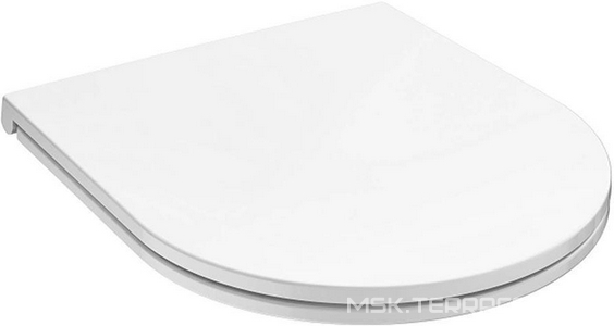 Крышка-сидение с микролифтом ультратонкое для унитаза , цвет белый AMPM Spirit C707857WH