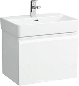 Шкафчик 52х45см, с выдв. ящиком, под раковину 60см, арт.8.1895.9.000.104.1, сифон в компл., (цв. белый), LaufenProA ZZ Laufen Laufen Pro A 4.8303.4.095.463.1