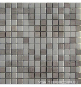 Мозаика Мозаика из камня на сетке M20-092-20T |30.5x30.5 Спектр-М Натуральный камень M20-092-20T