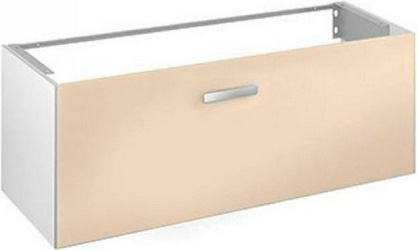 Тумба подвесная, 996х450х487мм, под раковину арт.32771 хх, выдвижн. ящик, пласт.коврик, сифон в компл., (цв. кашемир матовый), Royal Universe XX