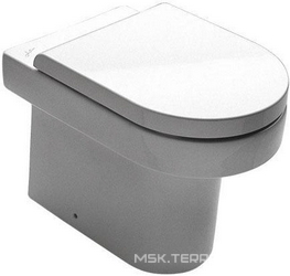 Унитаз напольный 370х560мм,пристенный,без сиденья,БЕЗ крепл к полу арт.Y0IQ(устан.с бачком Monolith Y0MK01 или с бачком скрытым в стене)Daytime XX