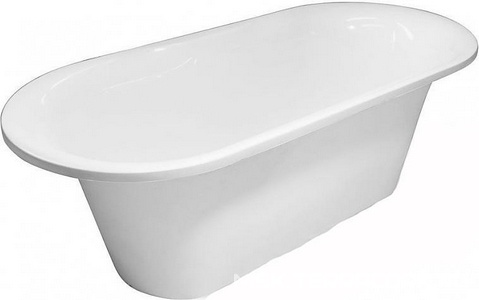 Ванна отдельностоящая из лит.мрамора "", 1740*800, белая ZZ Эстет Лион ФР-00000684