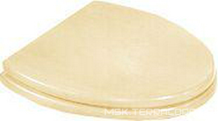 Сиденье для унитаза (цв.лакиров.беж / петли цв. бронза) Parigi Z XXZ