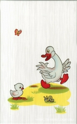 Декор Fiori 4 "Гуси" XX25х40
